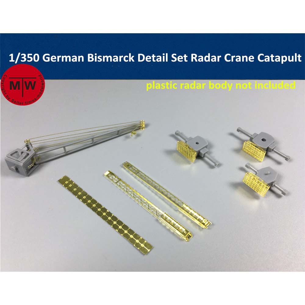 Model Kit Battleship - Zestaw detali w skali 1/350 Bismarck