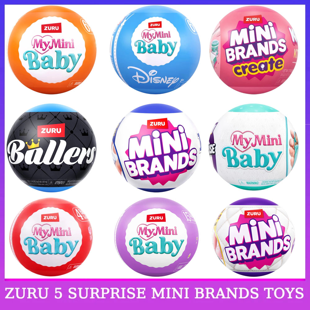 Model Kit Brand - Zuru 5 Surprise Mini Brands Zabawki