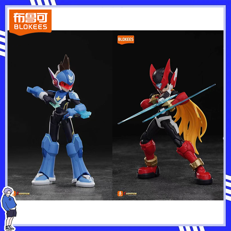 Model Kit Zero Megaman - Figurki akcji Blokees Mega Man Champion