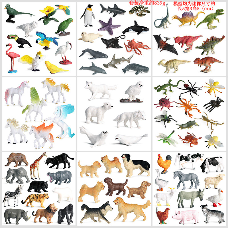 Model Kit Dinosaur Bandai - Symulacja wczesnej edukacji dzieci zestaw modeli