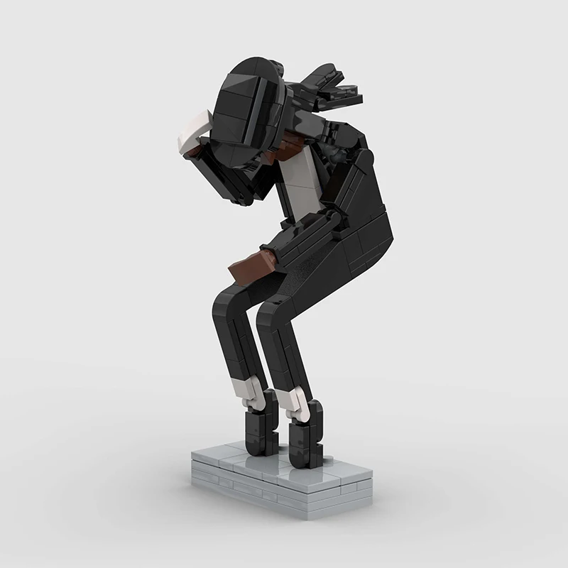 Model Kit Toy - Zestaw klocków MOC Michael Jackson, figurka