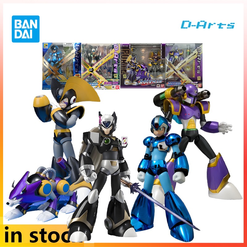 Model Kit Zero Megaman - Oryginalne produkty Bandai D-arts Mecha, ruchome