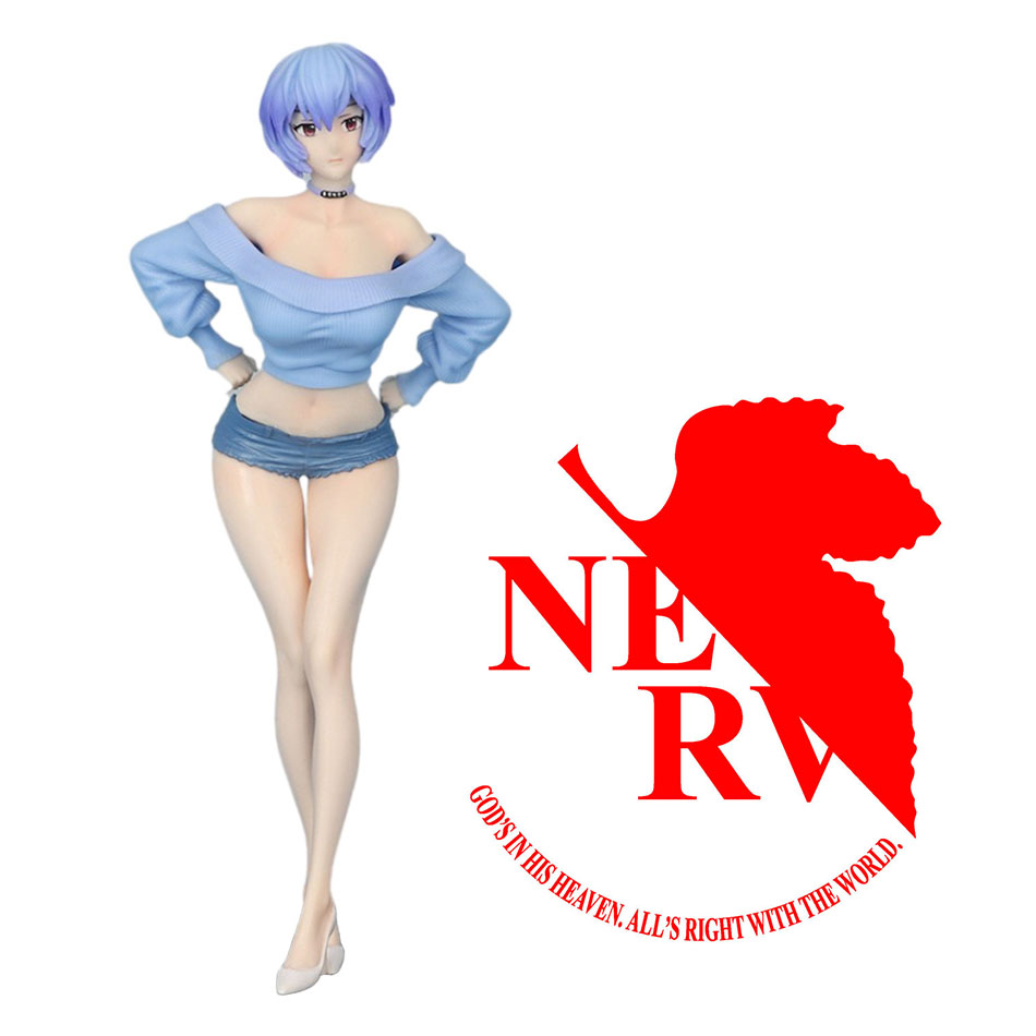 Model Kit Evangelion - 19.5CM Anime NEON GENESIS EVANGELION REI