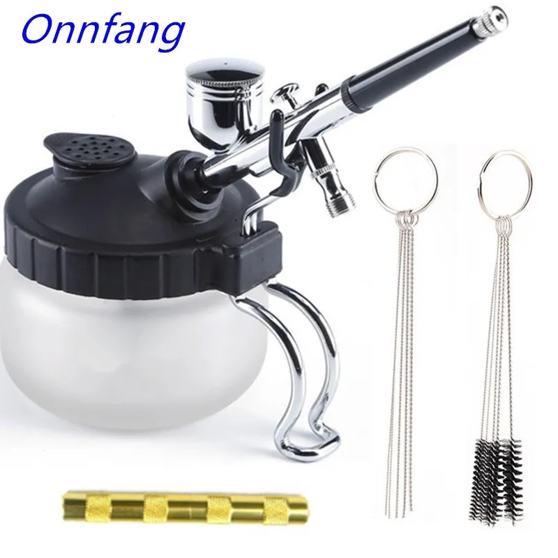 Airbrush Compressor Kit - Airbrush Cleaning Pot stabilizator butelki uchwyt
