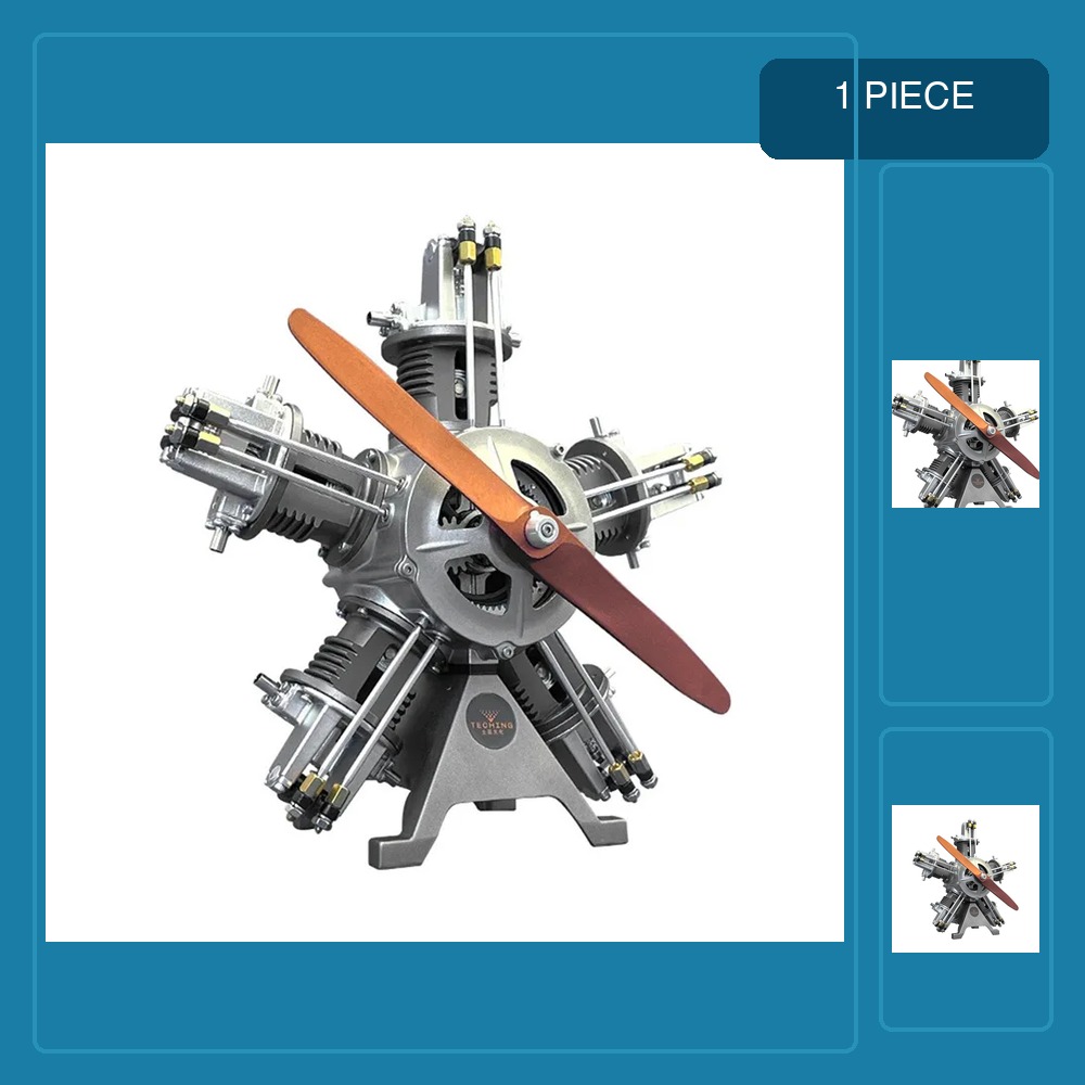 Model Kit V8 Engine - Zestaw do składania metalowego modelu silnika