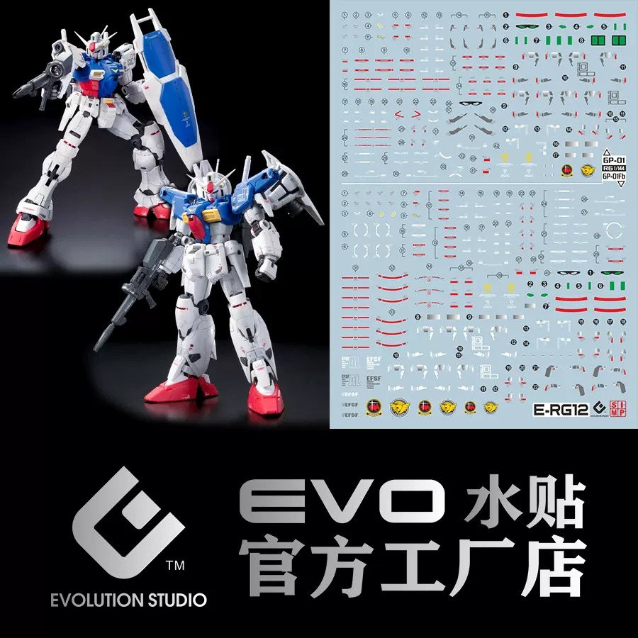 Model Kit Hobby - Naklejki do transferu wodnego EVO Pasują