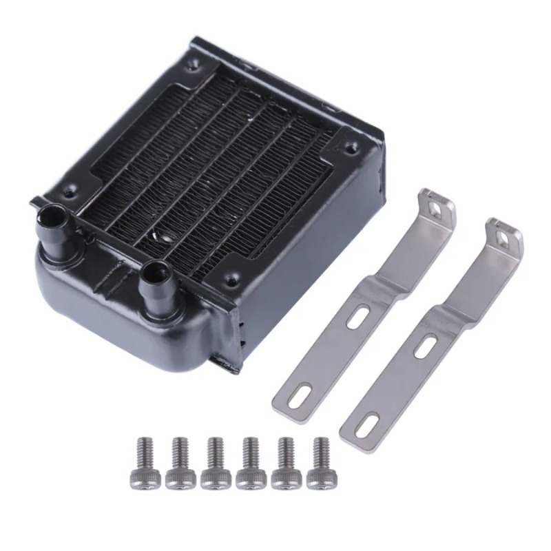 Model Kit V8 Engine - Zestaw chłodnicy TOYAN z zbiornikiem wody,