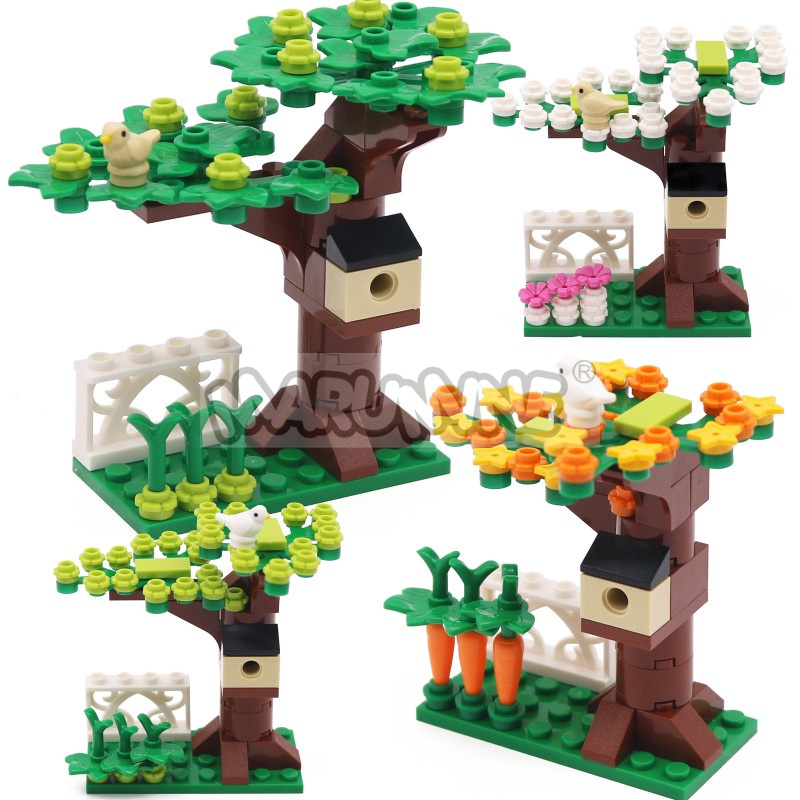 Model Kit Chemistry - MARUMINE Małe Elementy MOC Klocki Domek