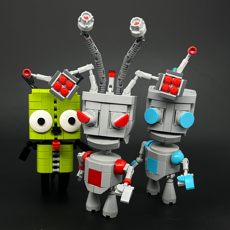 Model Kit Chemistry - Zestaw klocków konstrukcyjnych: Obcy Robot Pies