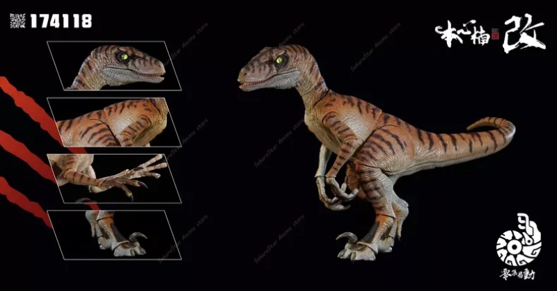 【Dostępne】Nanmu Studio Raptor  – Model Kit Dinosaur Bandai recenzja i cena