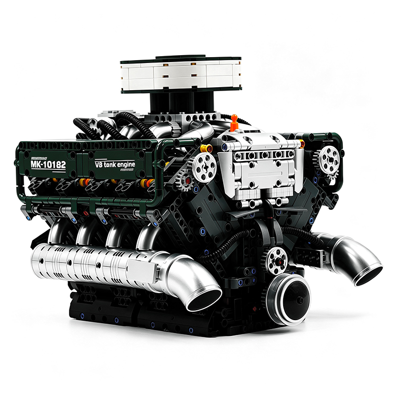 Szczegółowy zestaw klocków do  – Model Kit V8 Engine recenzja i cena