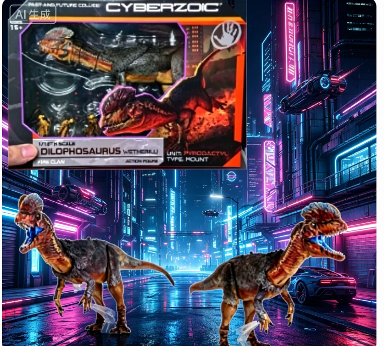 Dostępne od ręki Bestie Mesozo – Model Kit Dinosaur Bandai recenzja i cena