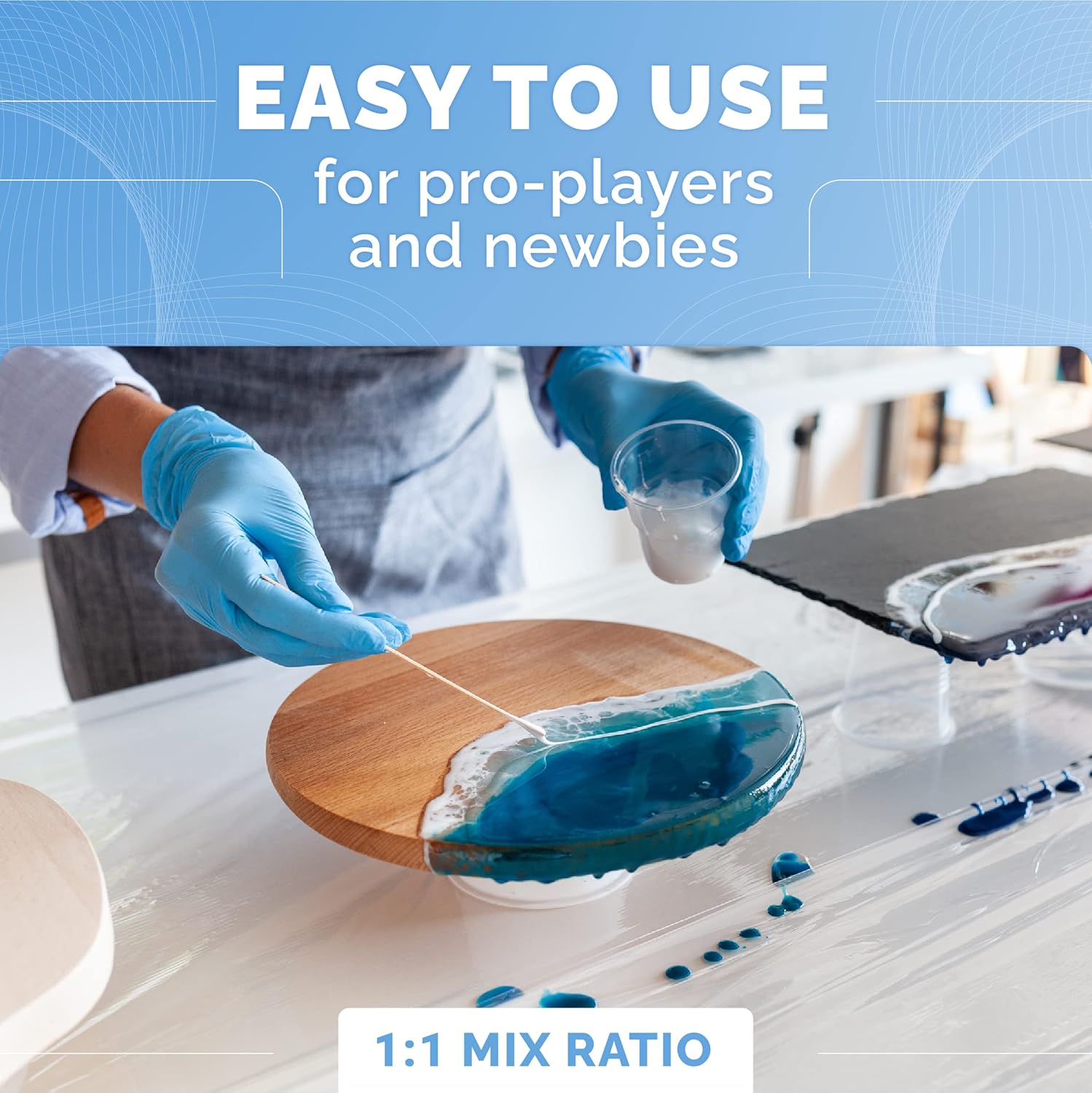 Zestaw przezroczystej żywicy e – Resin Kit Cast recenzja i cena