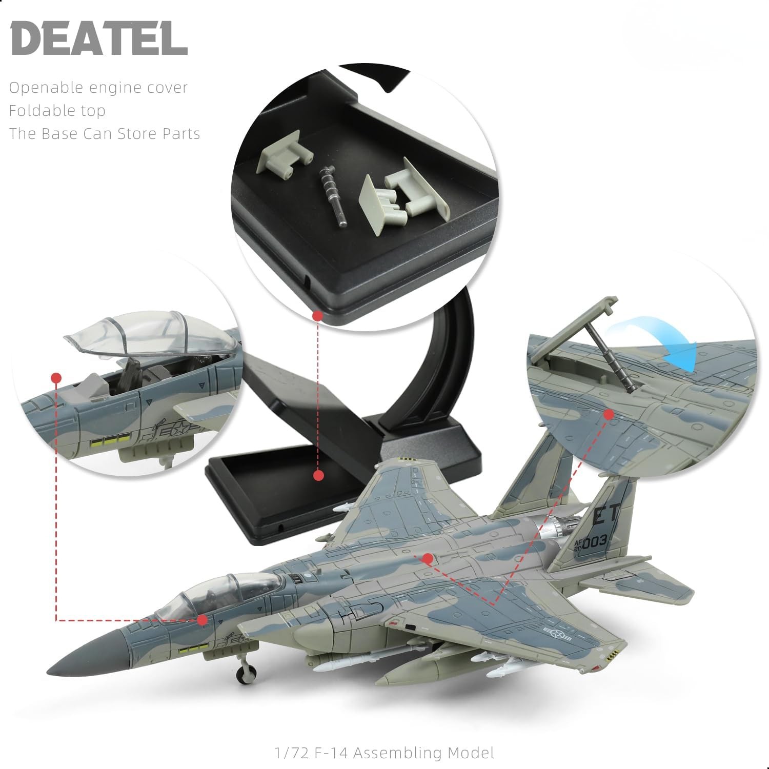 1/72 F-15EX Eagle II Myśliwiec – Model Kit Plane recenzja i cena
