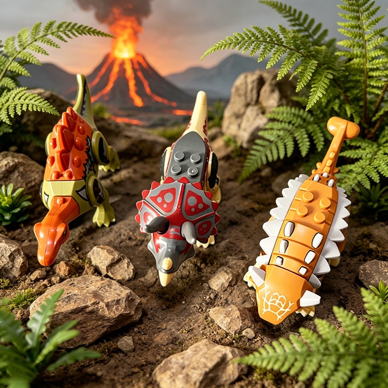 Mini Klocki Konstrukcyjne Jura – Model Kit Dinosaur Bandai recenzja i cena