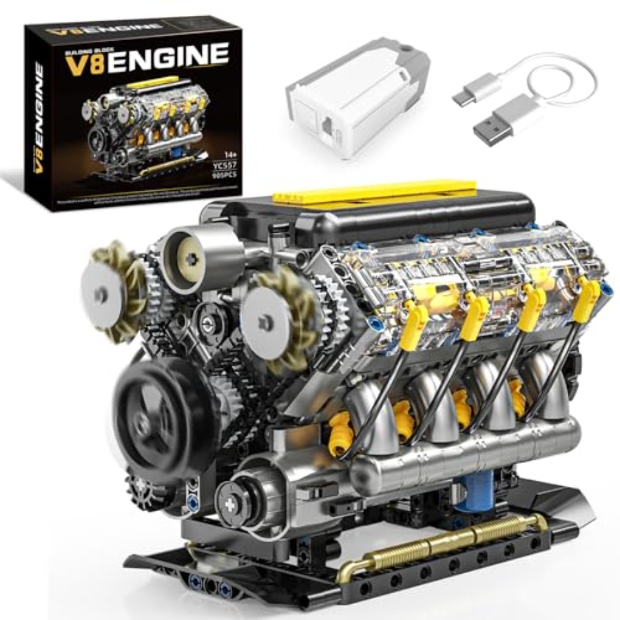 Zestaw modelu silnika V8, któr – Model Kit V8 Engine recenzja i cena