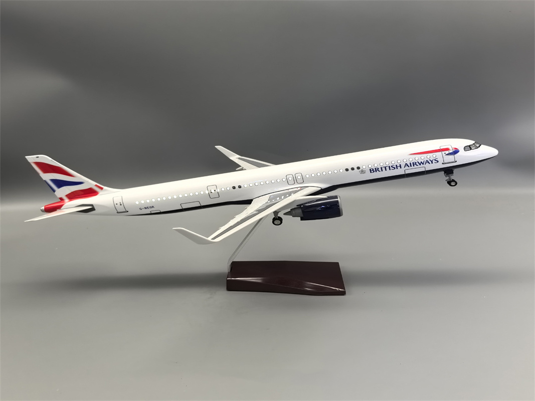 Samolot Żywica Skala 1/100 321 – Model Kit Plane recenzja i cena