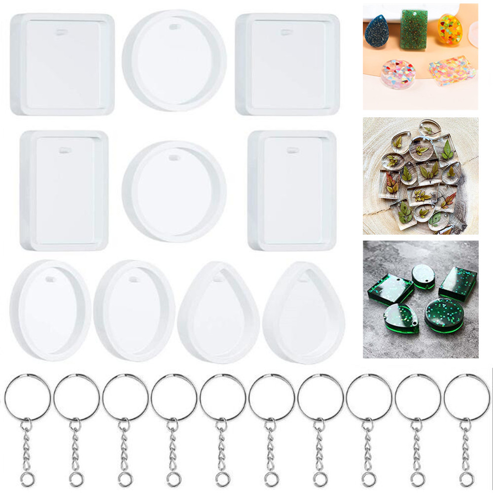 20 sztuk/zestaw DIY brelok wis – Resin Kit Cast recenzja i cena