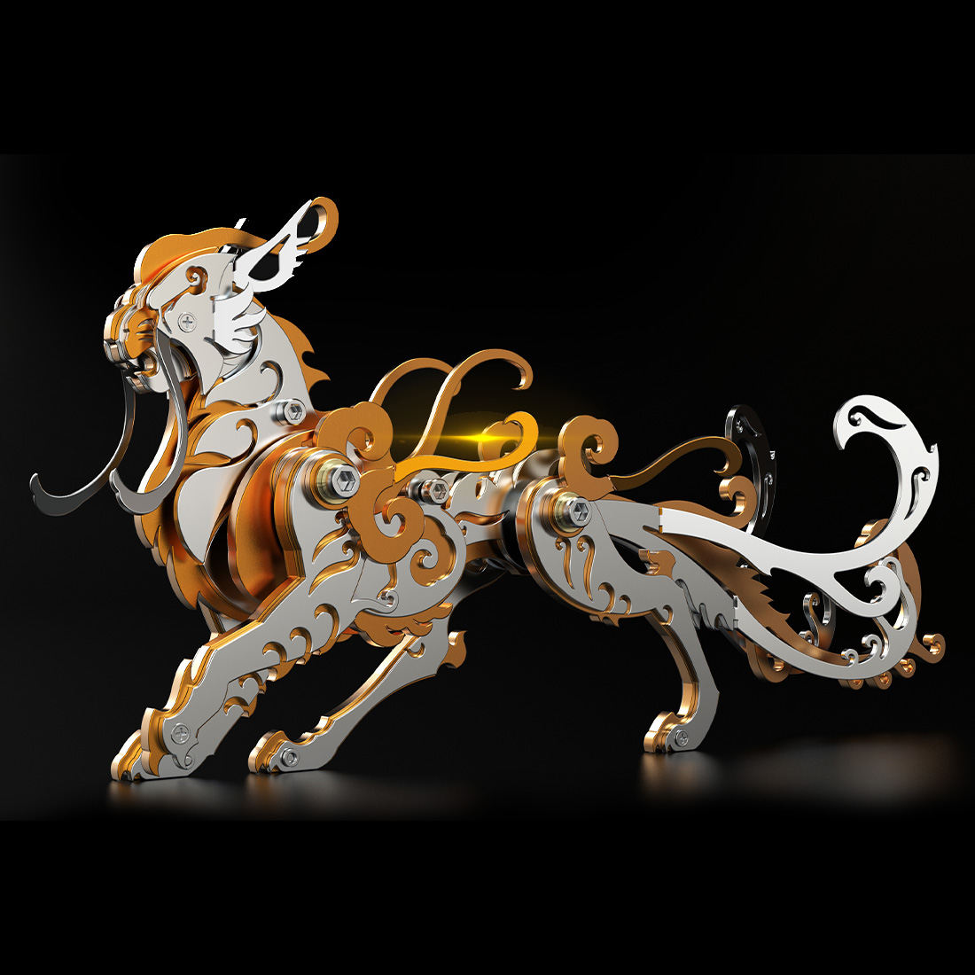 White Hu Tiger God Beast DIY M – Model Kit Keroro recenzja i cena