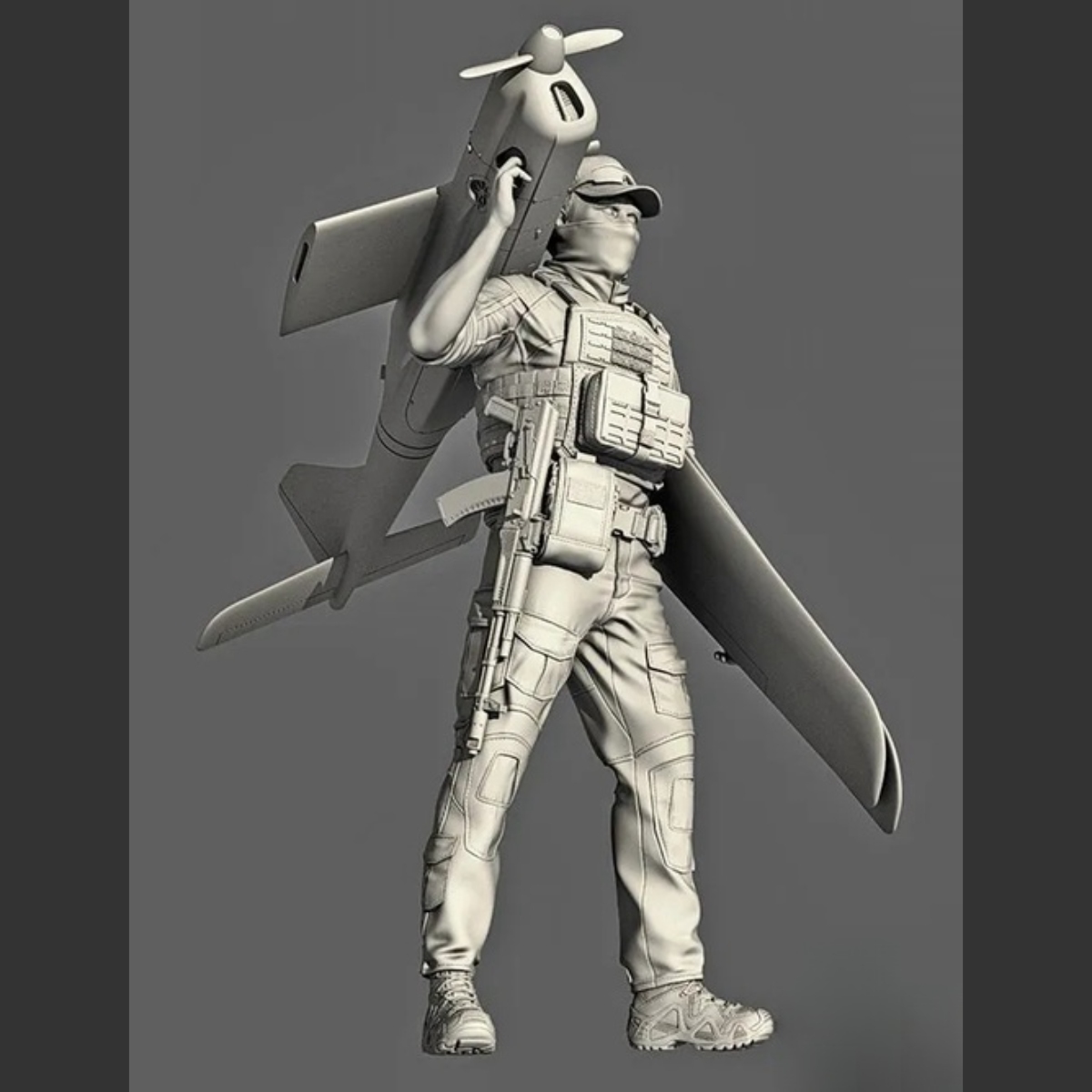 1/16 Niepomalowany model z żyw – Model Kit Keroro recenzja i cena