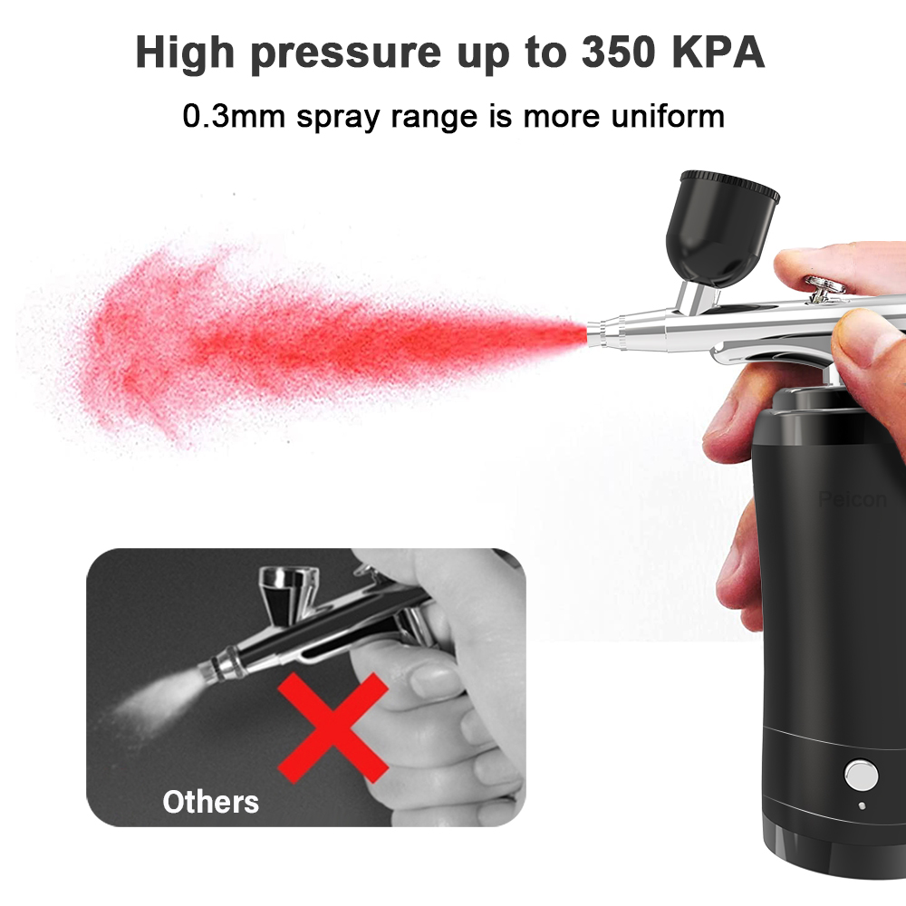 Bezprzewodowy zestaw aerografu – Airbrush Compressor Kit recenzja i cena