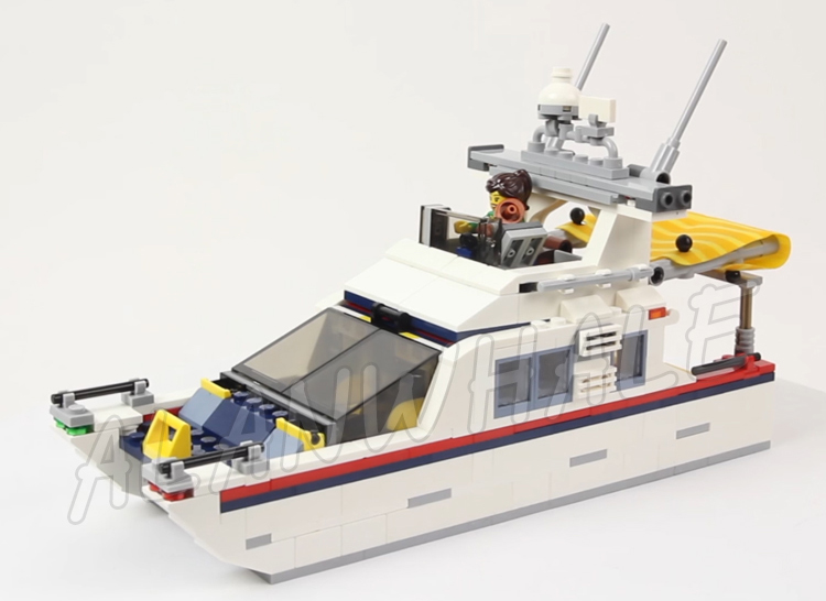 792 elementy 3w1 Kreatywny Kam – Model Kit Yacht recenzja i cena