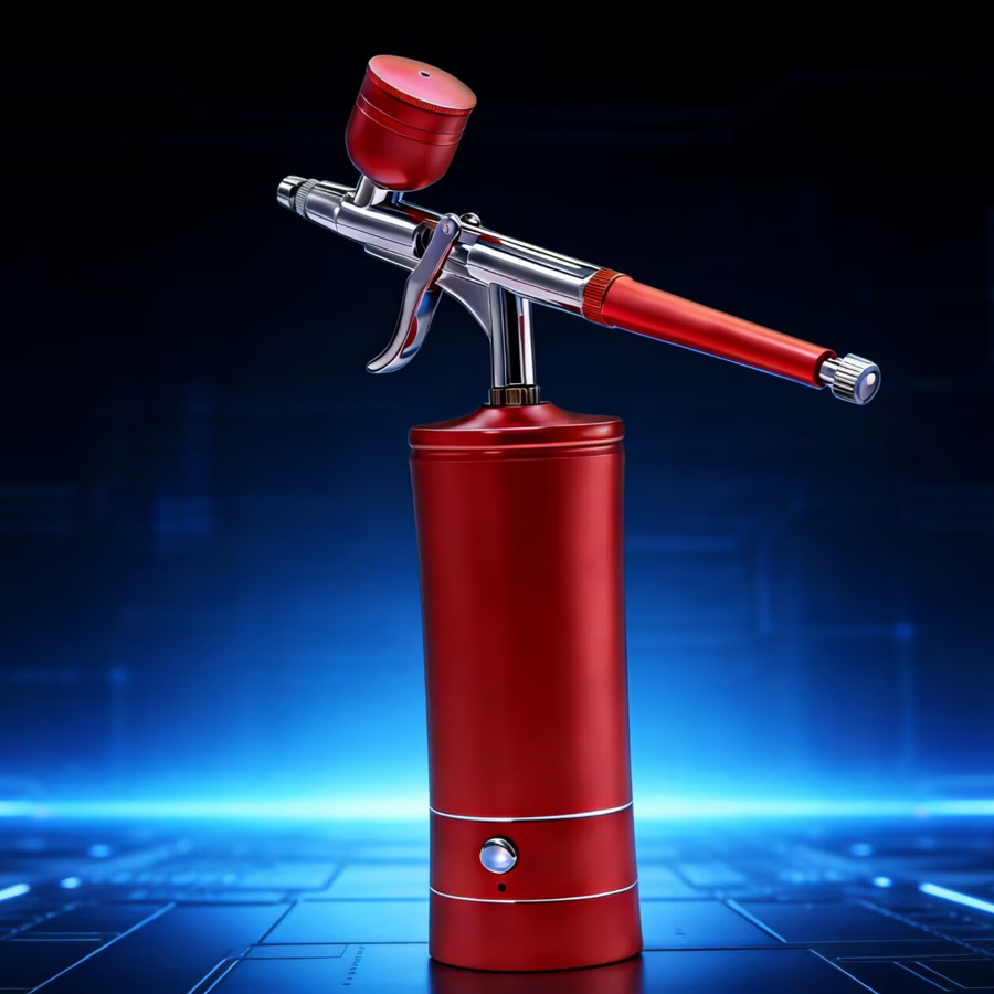Przenośny, bezprzewodowy aerog – Airbrush Compressor Kit recenzja i cena