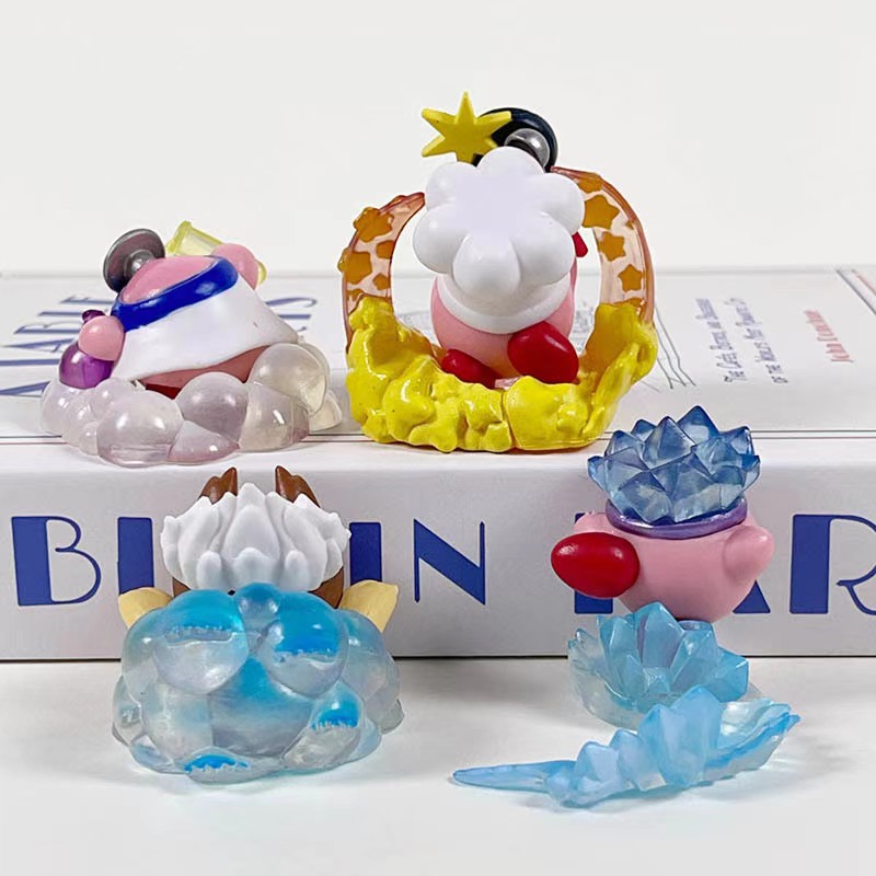 4 szt./zestaw Figurki Anime Ki – Model Kit Kirby recenzja i cena