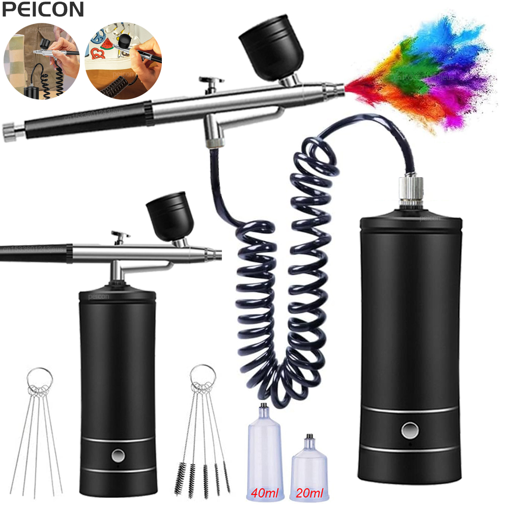 Airbrush z Kompresorem Przenoś – Airbrush Compressor Kit recenzja i cena