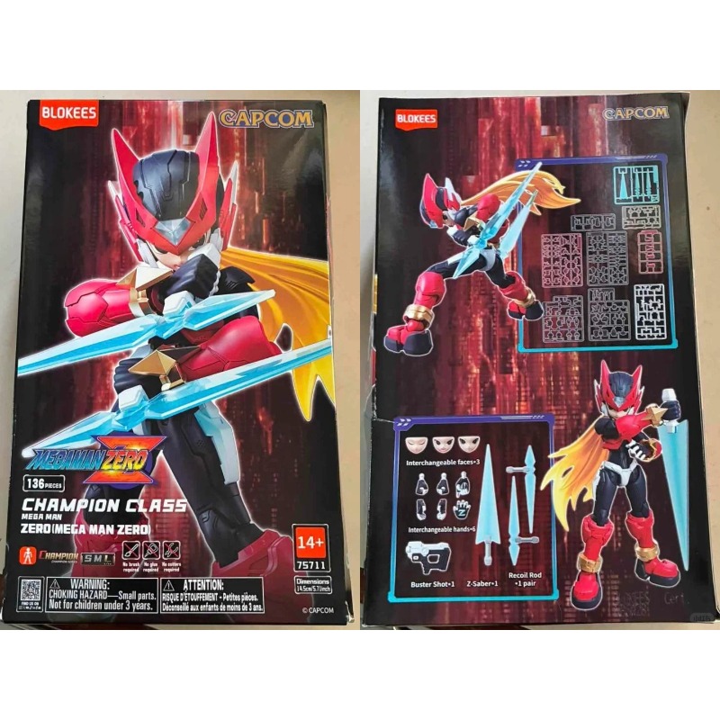 W magazynie Blokees Champion C – Model Kit Zero Megaman recenzja i cena
