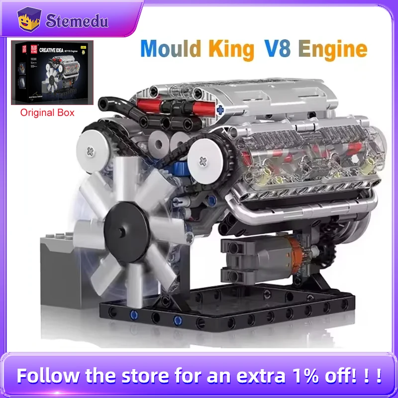 Zestawy klocków konstrukcyjnyc – Model Kit V8 Engine recenzja i cena