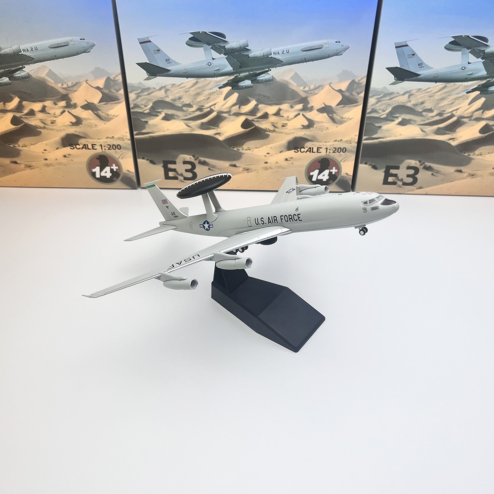 Model statyczny samolotu E-3 S – Model Kit Plane recenzja i cena