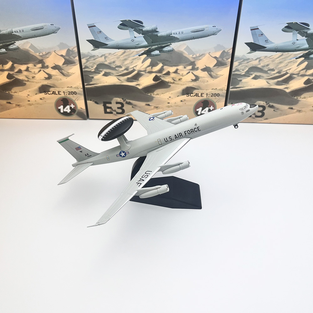 Model statyczny samolotu E-3 S – Model Kit Plane recenzja i cena