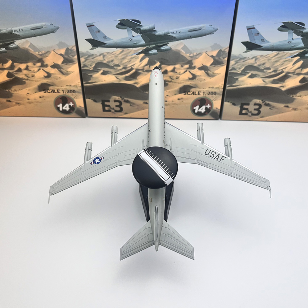 Model statyczny samolotu E-3 S – Model Kit Plane recenzja i cena