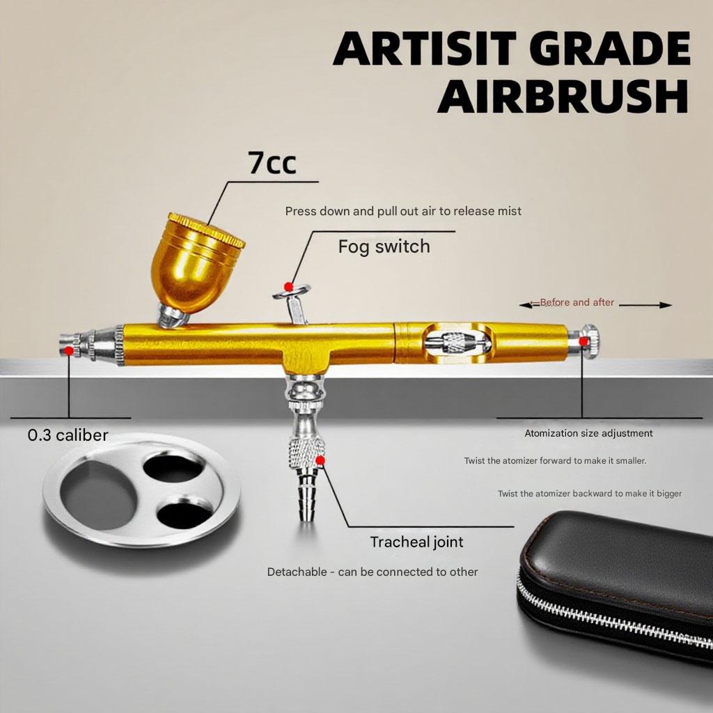 Aerograf dwufunkcyjny 0,3 mm z – Airbrush Compressor Kit recenzja i cena