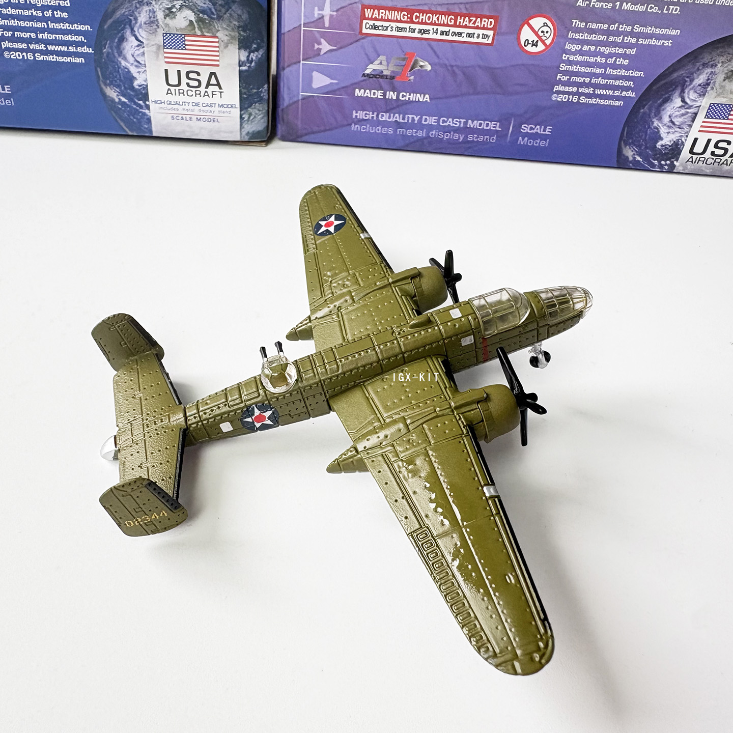 Model samolotu wojskowego B-25 – Model Kit Plane recenzja i cena