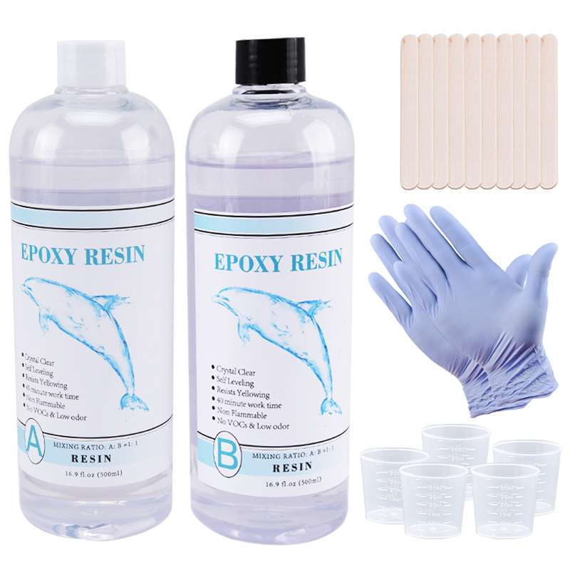 1:1 Przezroczysta żywica epoks – Resin Kit Cast recenzja i cena