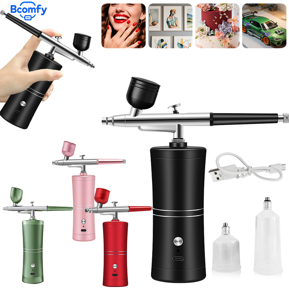 Pistolet aerograf do paznokci  – Airbrush Compressor Kit recenzja i cena
