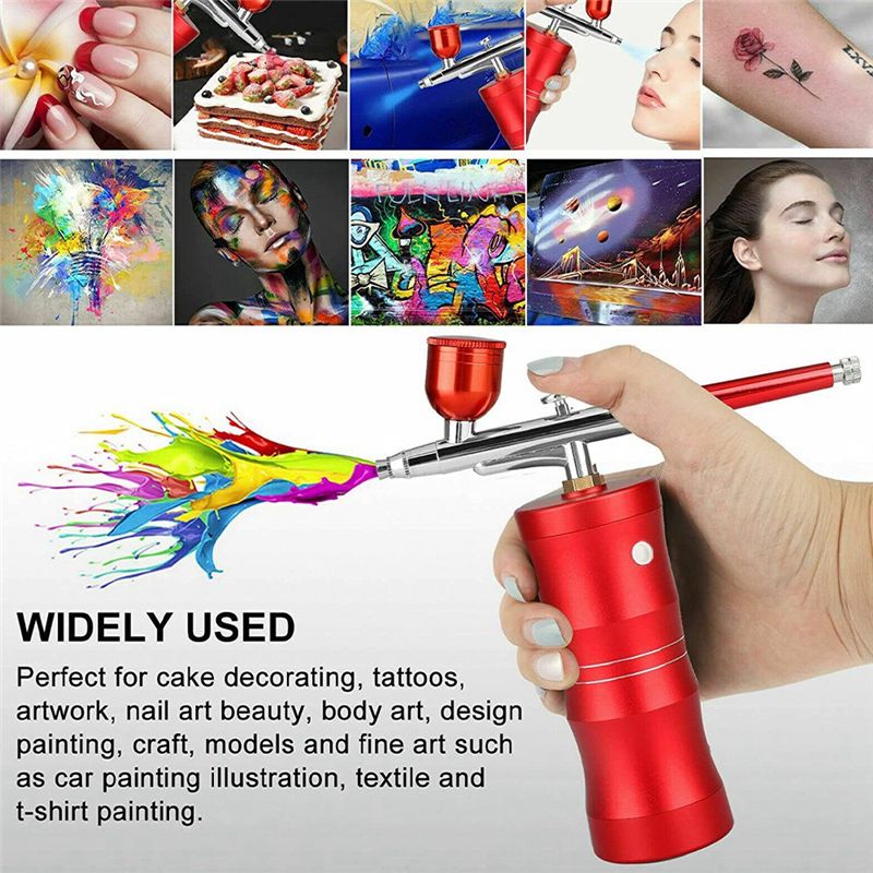 Przenośny zestaw do airbrush z – Airbrush Compressor Kit recenzja i cena