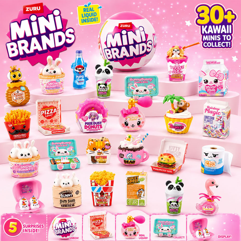 Zuru Mini Brands 5 Surprise Ka – Model Kit Brand recenzja i cena