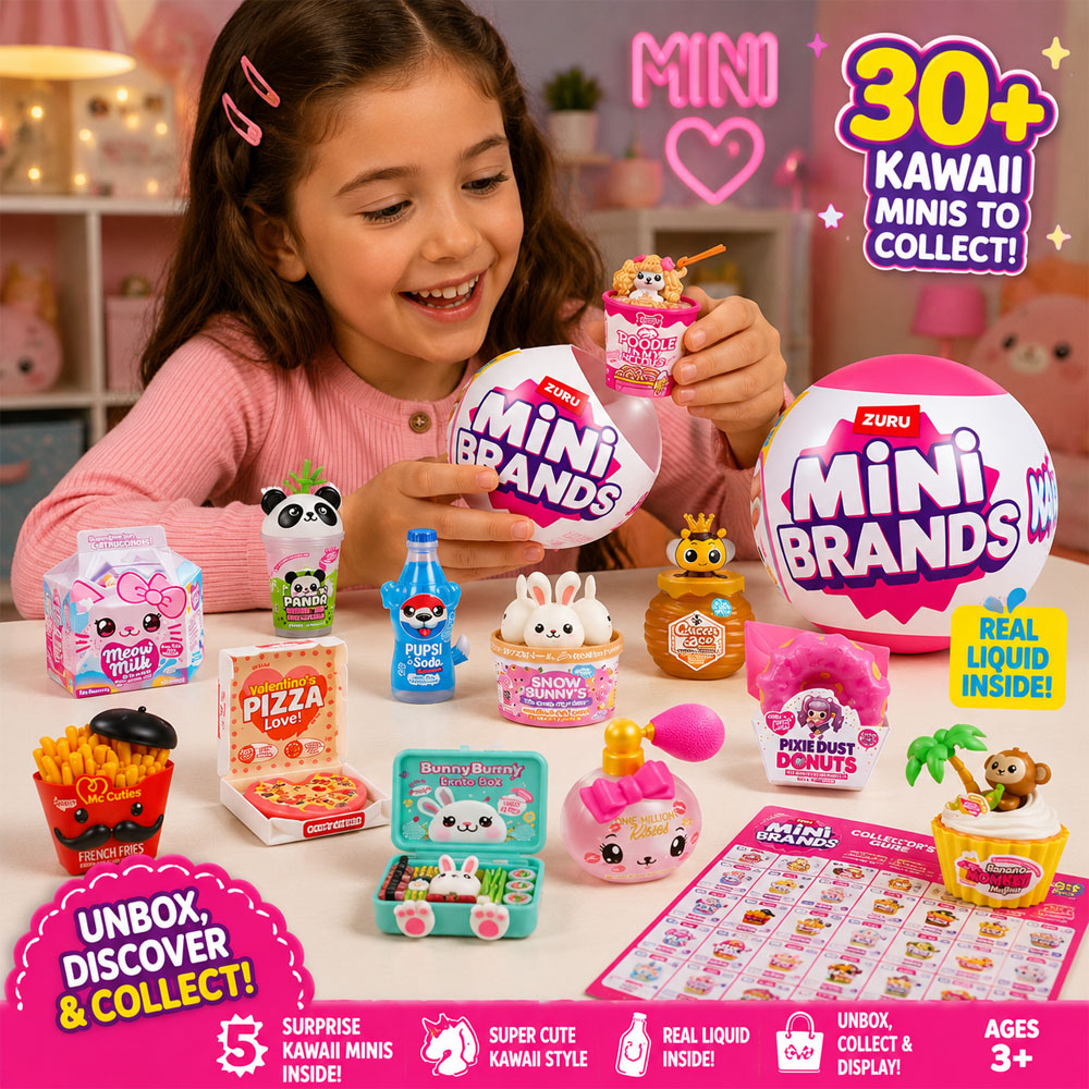 Zuru Mini Brands 5 Surprise Ka – Model Kit Brand recenzja i cena