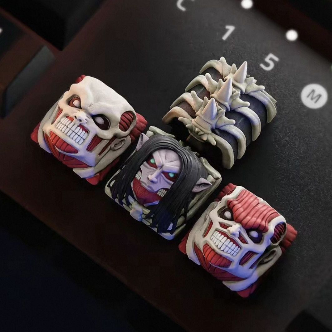 Nowy zestaw keycapów Attack on – Model Kit Brand recenzja i cena