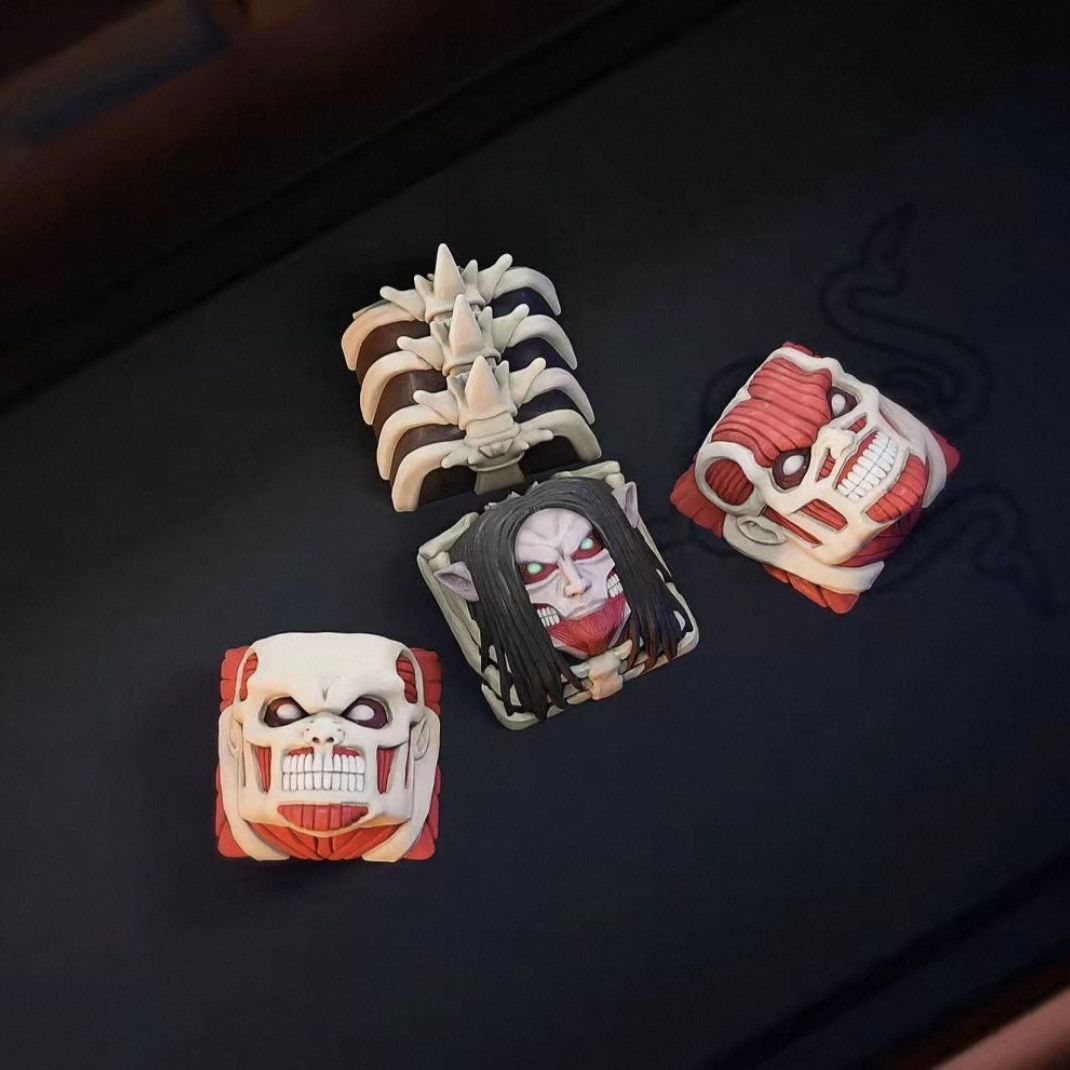Nowy zestaw keycapów Attack on – Model Kit Brand recenzja i cena