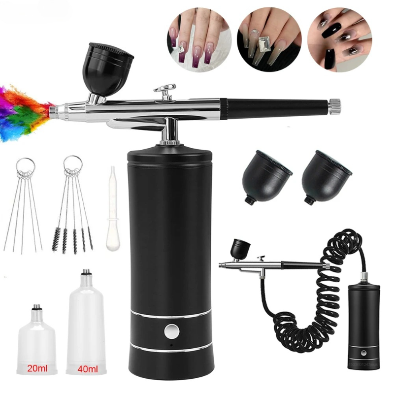 Zestaw do malowania paznokci a – Airbrush Compressor Kit recenzja i cena