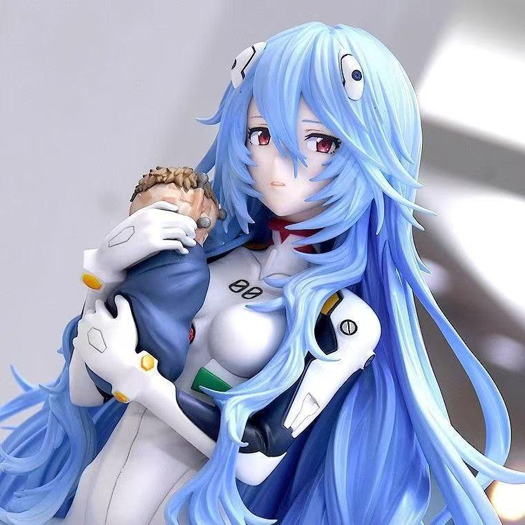 Figurka Rei Ayanami klęczącej  – Model Kit Evangelion recenzja i cena