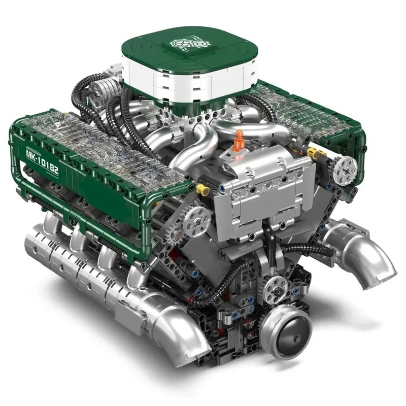 2250 elementów, zestaw do budo – Model Kit V8 Engine recenzja i cena
