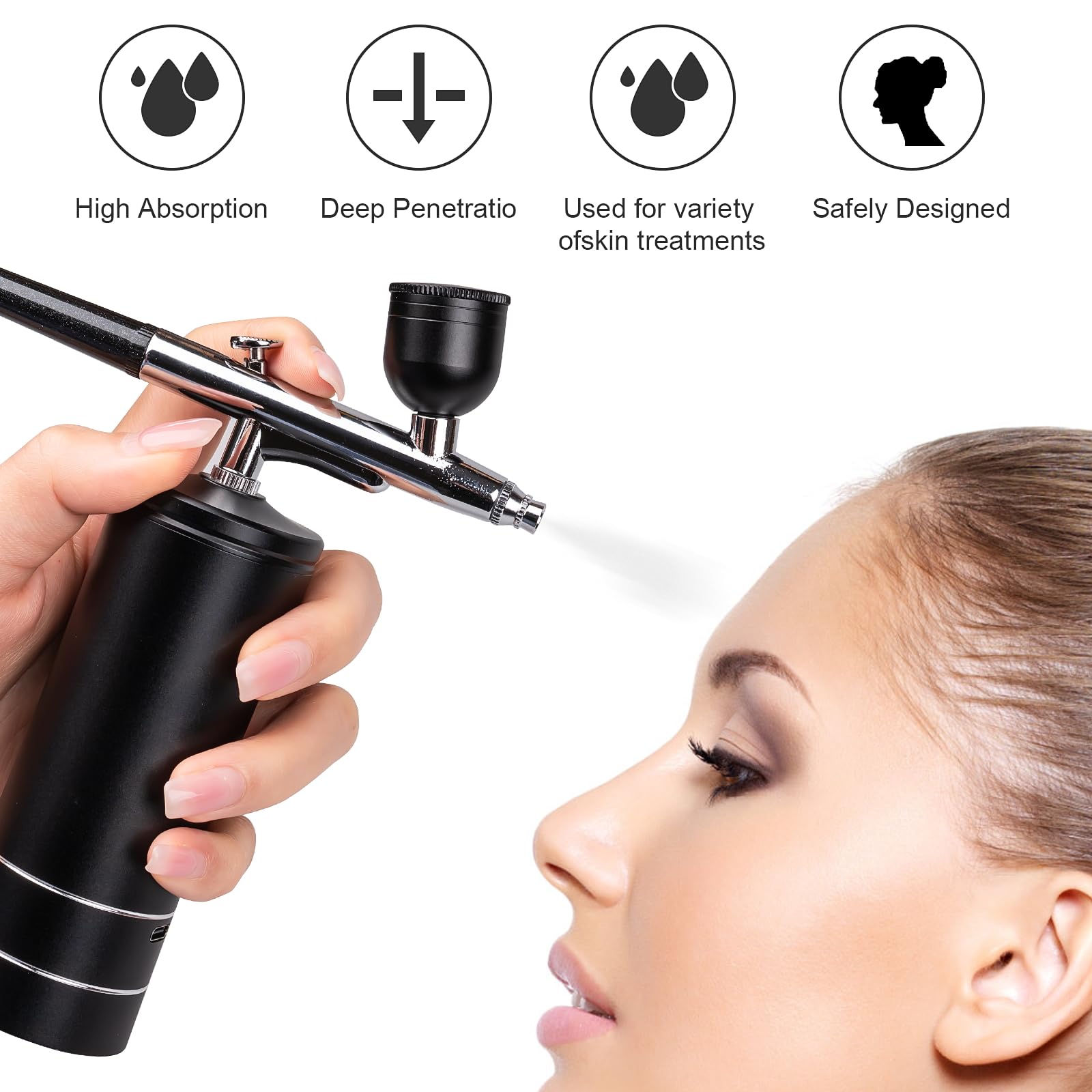 Zestaw aerografu z ładowalnym, – Airbrush Compressor Kit recenzja i cena