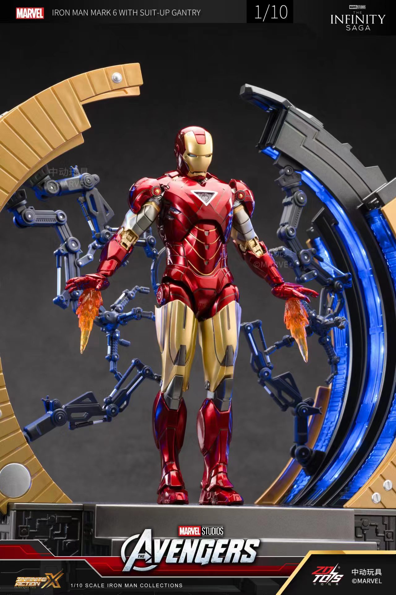 Oryginalna figurka akcji ZD To – Model Kit Iron Man recenzja i cena
