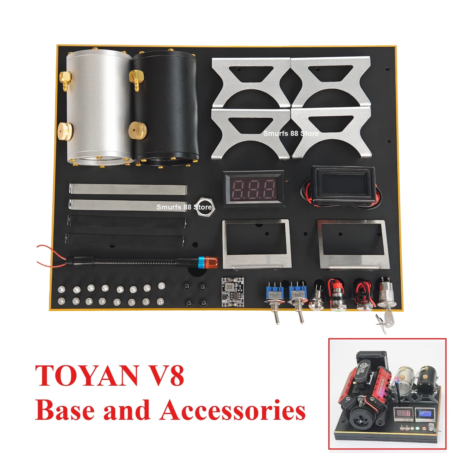NF TOYAN – zestaw do samodziel – Model Kit V8 Engine recenzja i cena