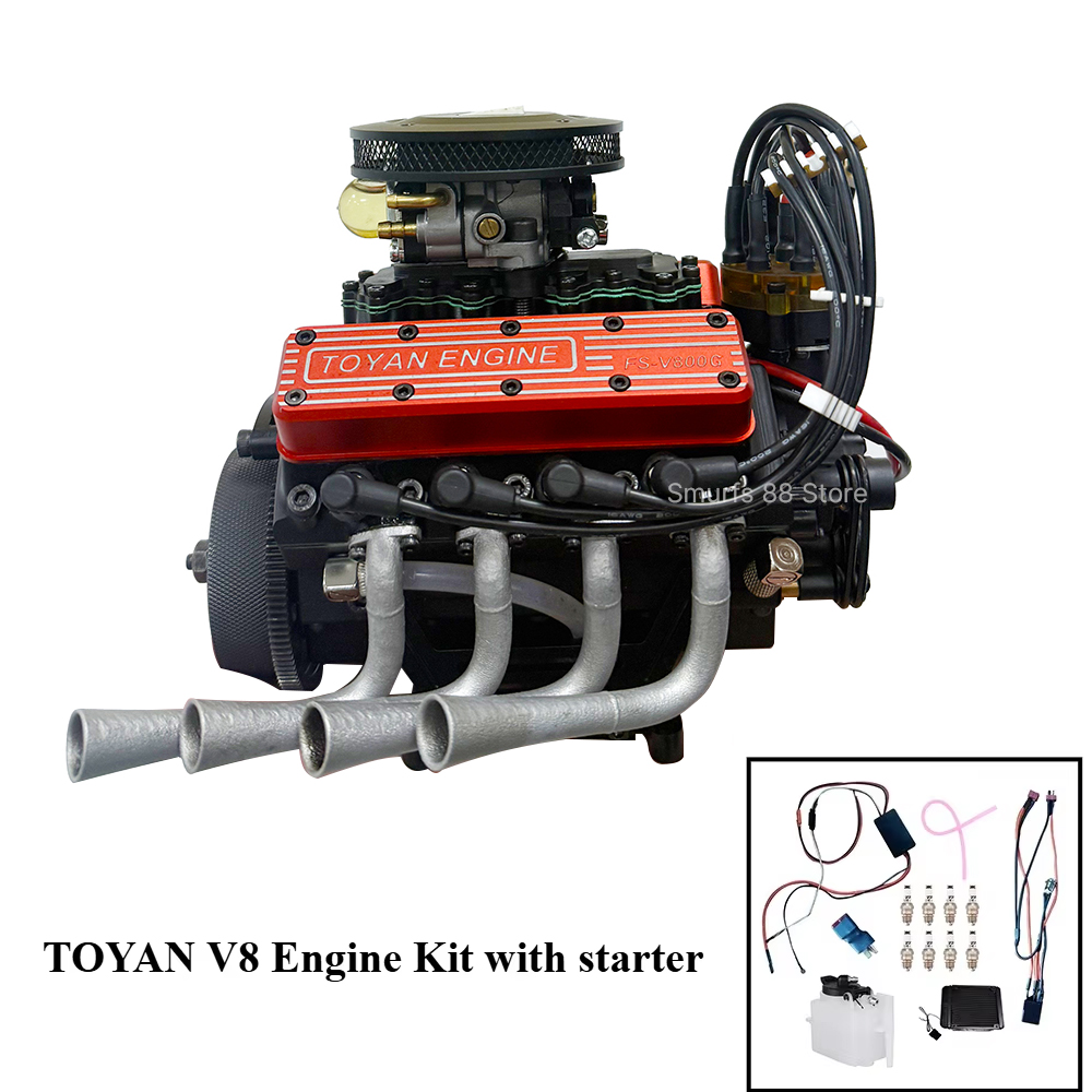 TOYAN V8 Metalowy Model Silnik – Model Kit V8 Engine recenzja i cena
